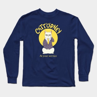 Cat Attorney - Ver. 1 Long Sleeve T-Shirt